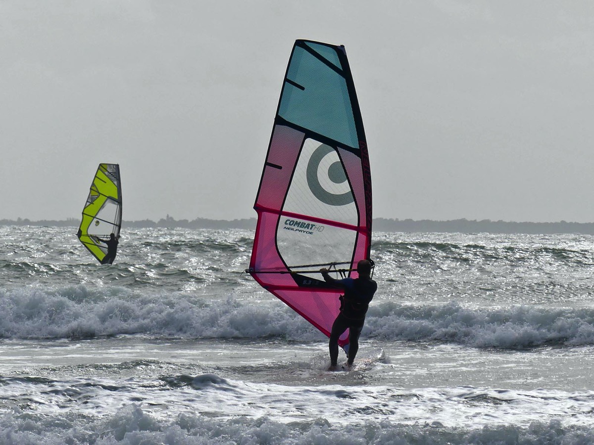 Windsurfing at Le Phare
